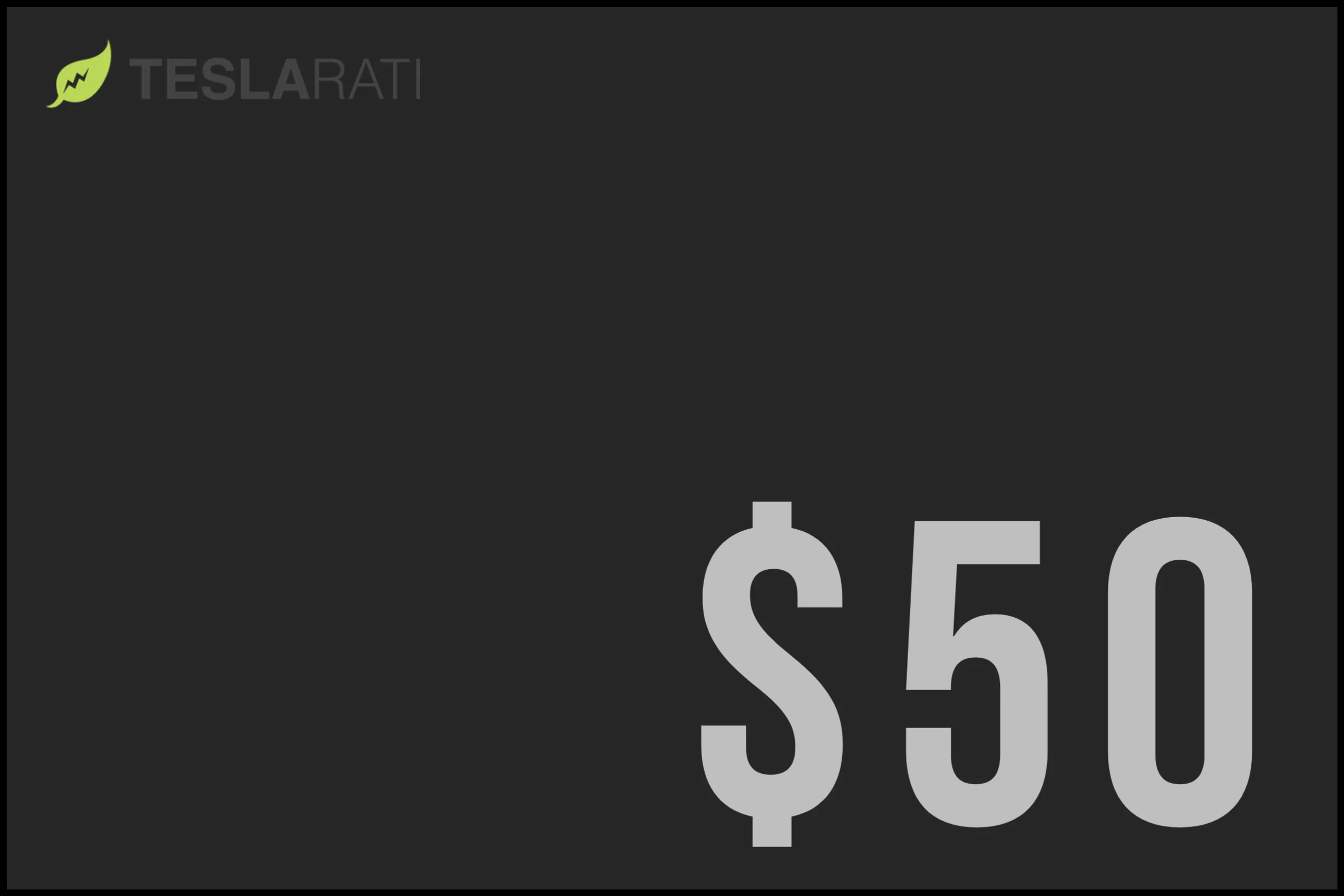 Shop Teslarati Gift Card - Image 3