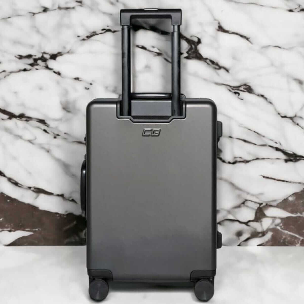 Tesla Cybertruck-inspired CyberLuggage Carry-on Suitcase (40L, USB port, TSA Lock) - Image 3
