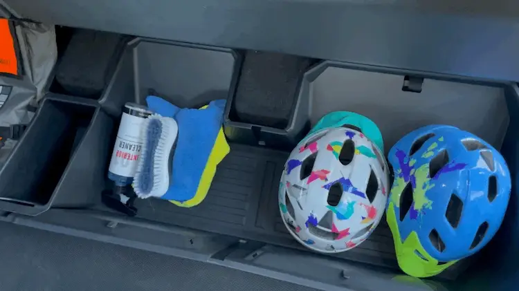 Tesla Cybertruck Rear Under Seat Storage Organizer Bin - Image 5