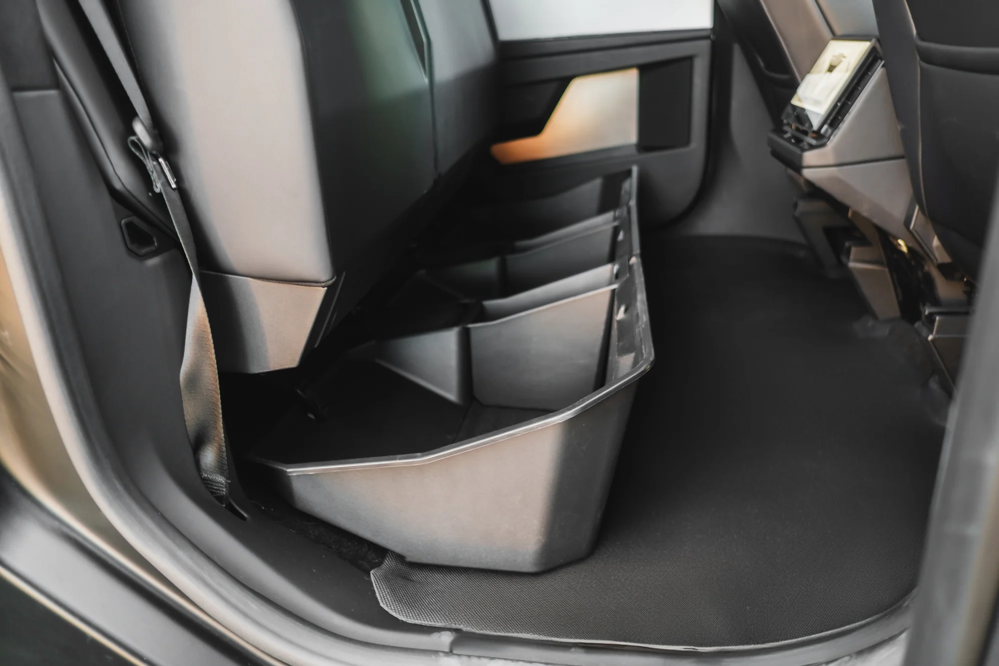 Tesla Cybertruck Rear Under Seat Storage Organizer Bin - Image 8