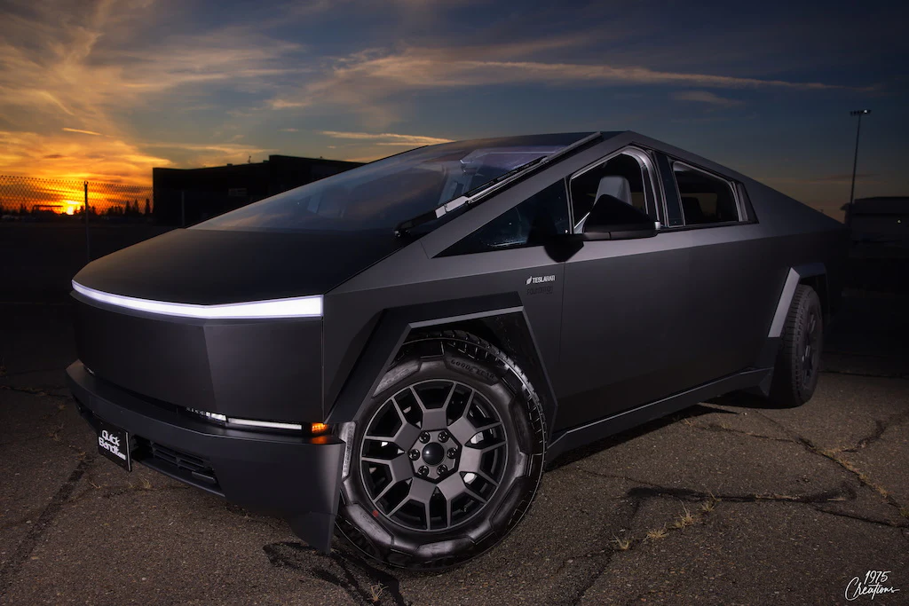 Tesla Cybertruck Front License Plate Mount - "CyberBandit" (Quick-release, multi-position) - Image 5