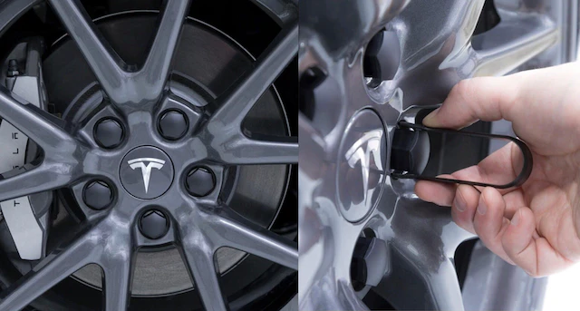 Tesla Lug Nut Cover Set for Model Y, Model 3, & S/X - Image 3