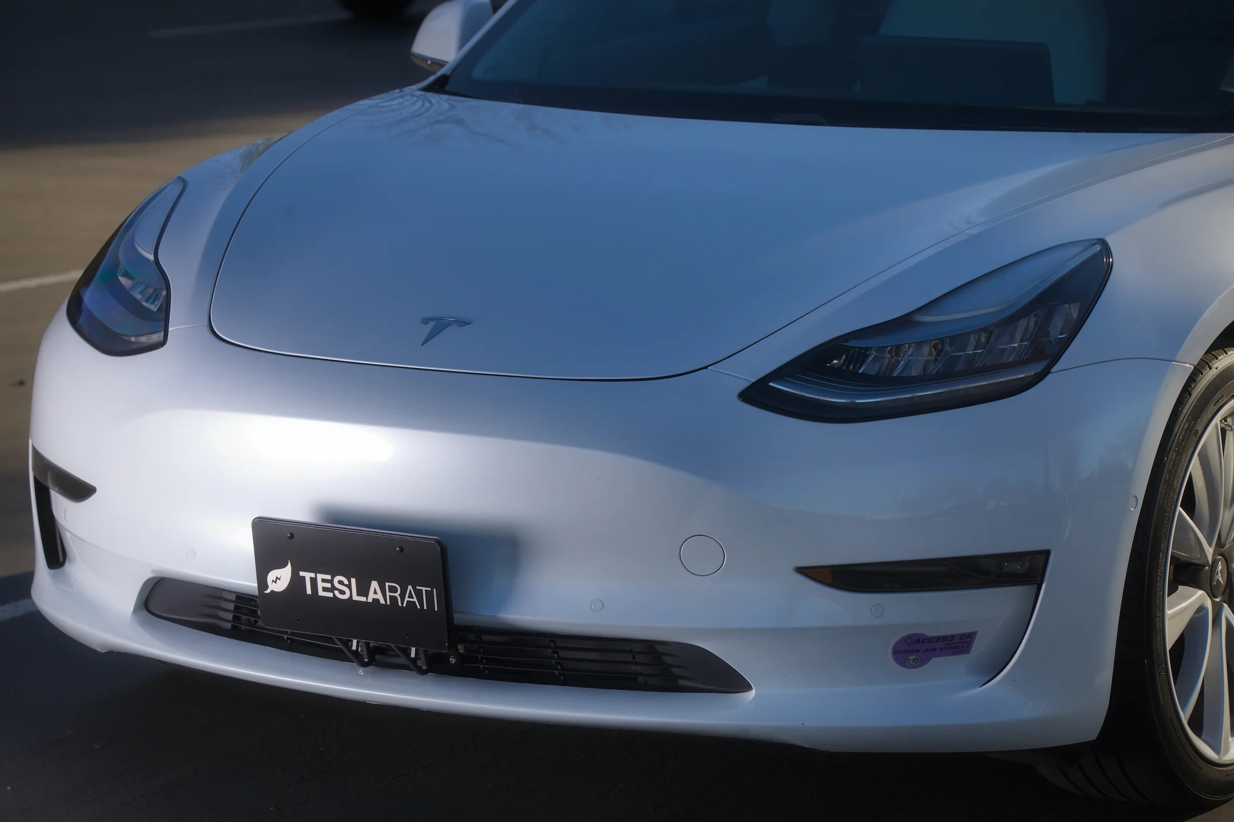 Tesla Model 3 Front License Plate Mount - "Quick Bandit" - Image 8