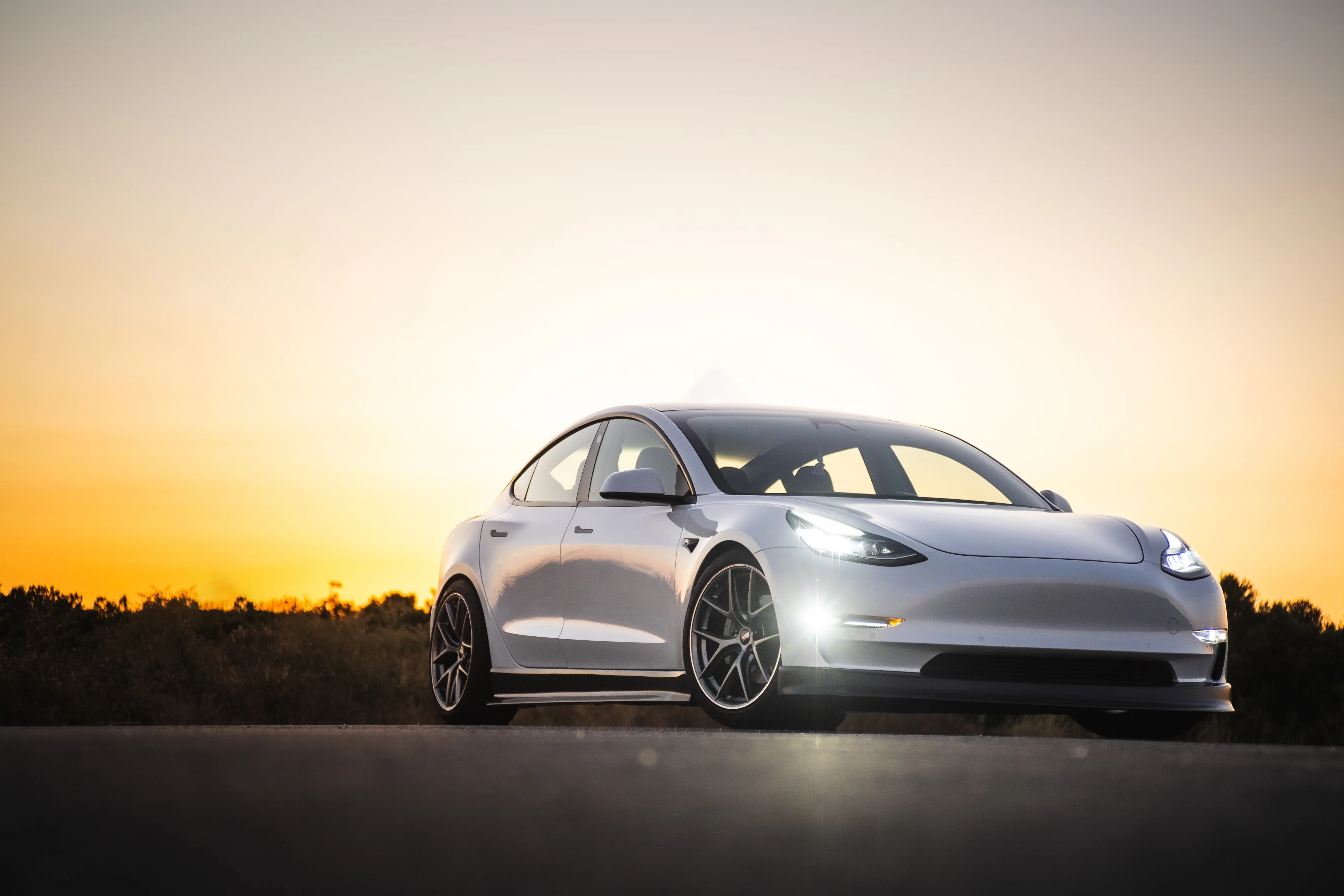 Tesla Model 3 Carbon Fiber Front Spoiler (Laguna Seca Edition) - Image 10