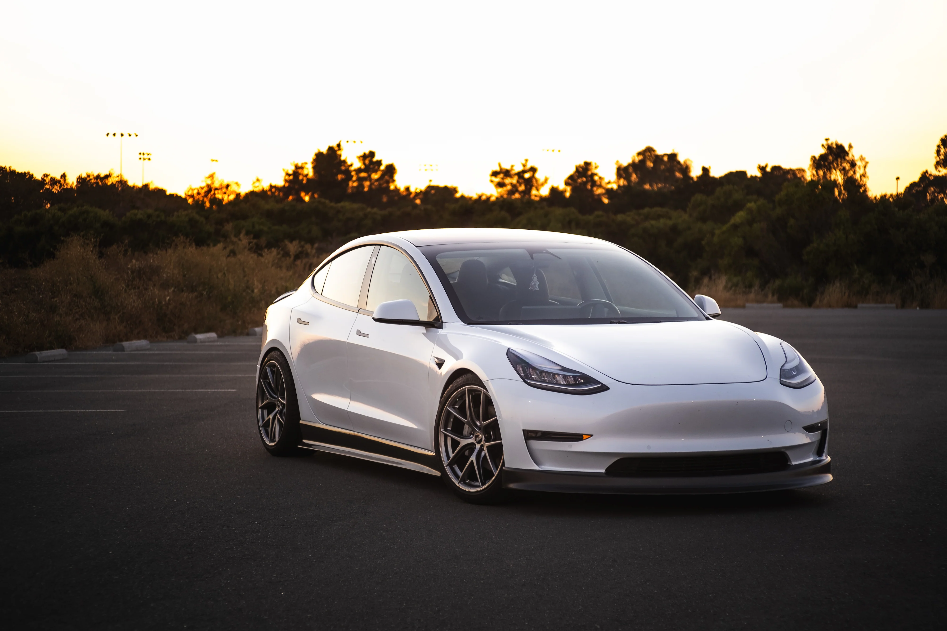 Tesla Model 3 Carbon Fiber Front Spoiler (Laguna Seca Edition) - Image 3