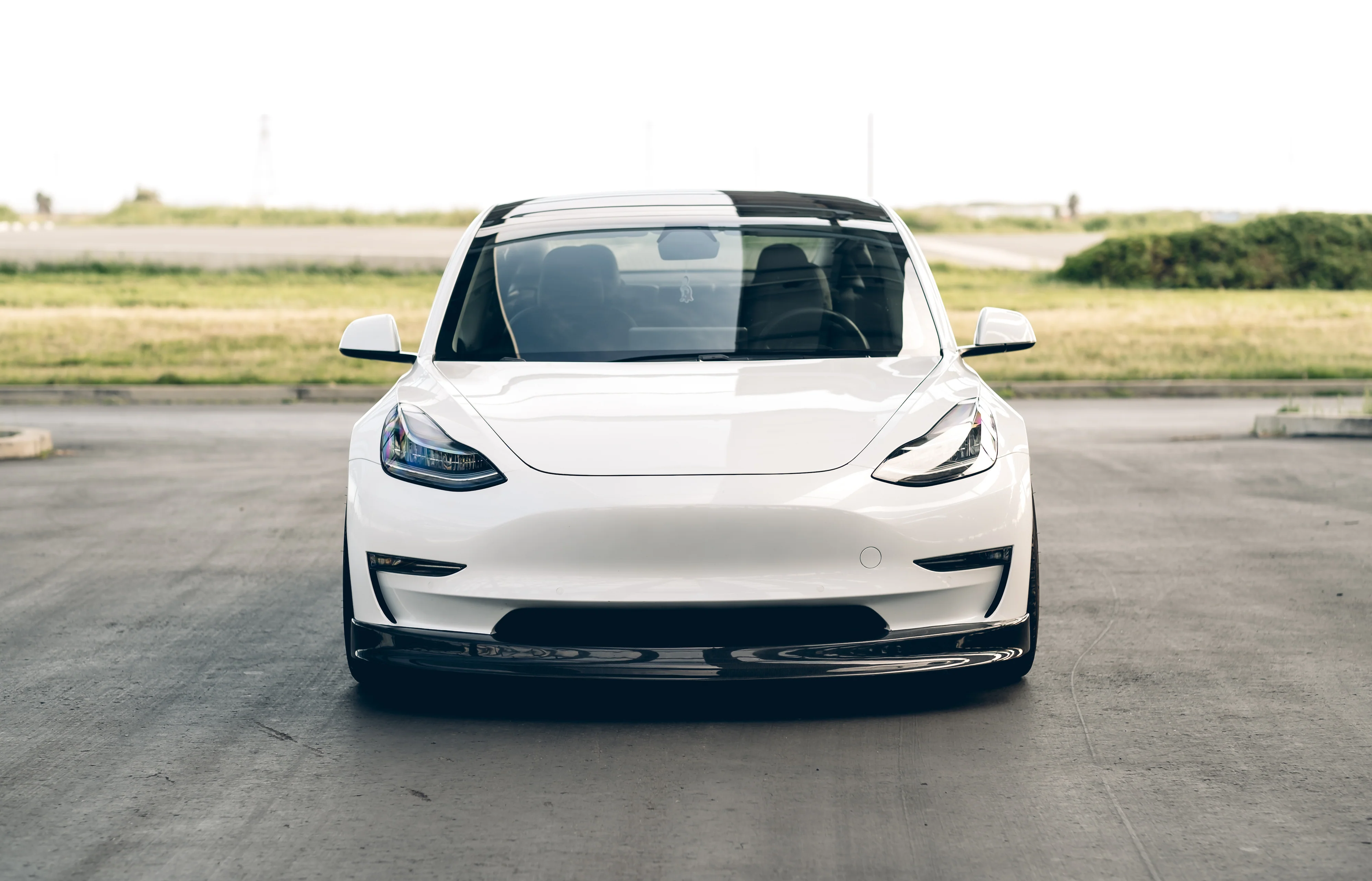Tesla Model 3 Carbon Fiber Front Spoiler (Laguna Seca Edition) - Image 4