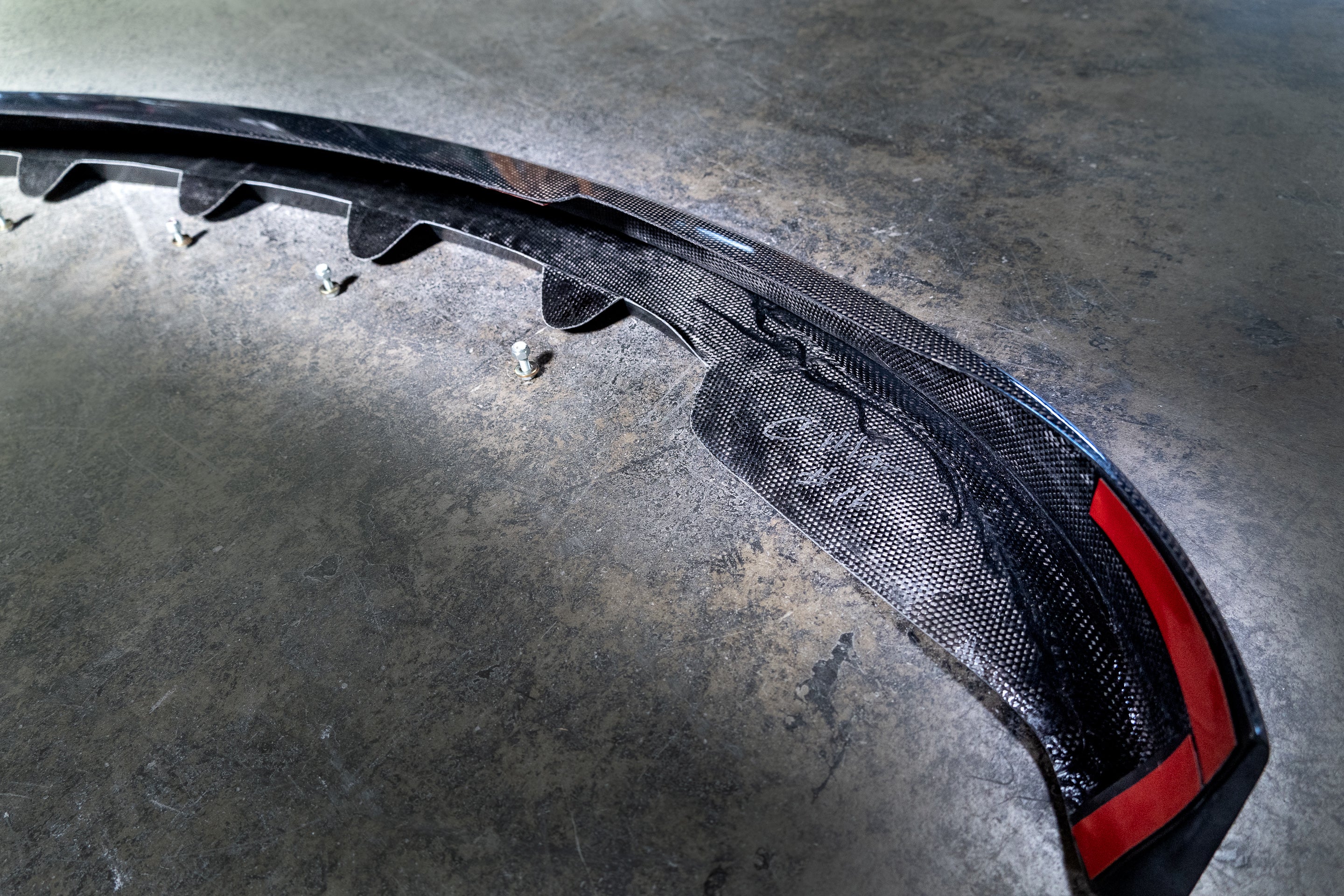 Tesla Model 3 Carbon Fiber Front Spoiler (Laguna Seca Edition) - Image 8