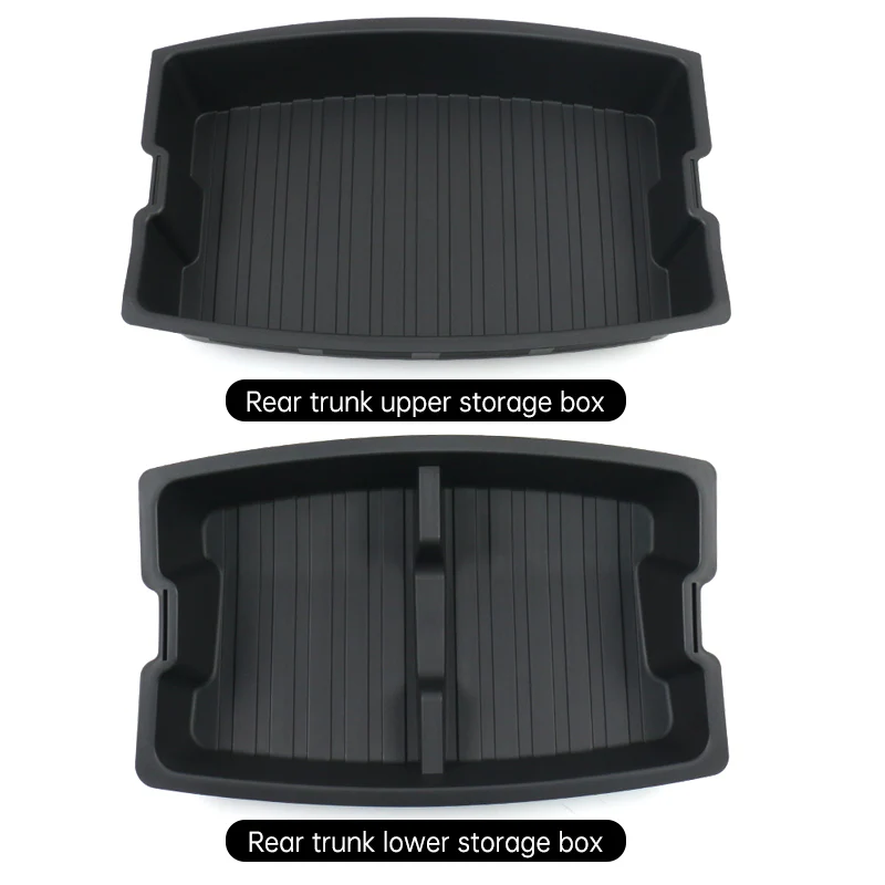 Tesla Model 3 Highland Rear Trunk Stackable Double Storage Box - Image 4