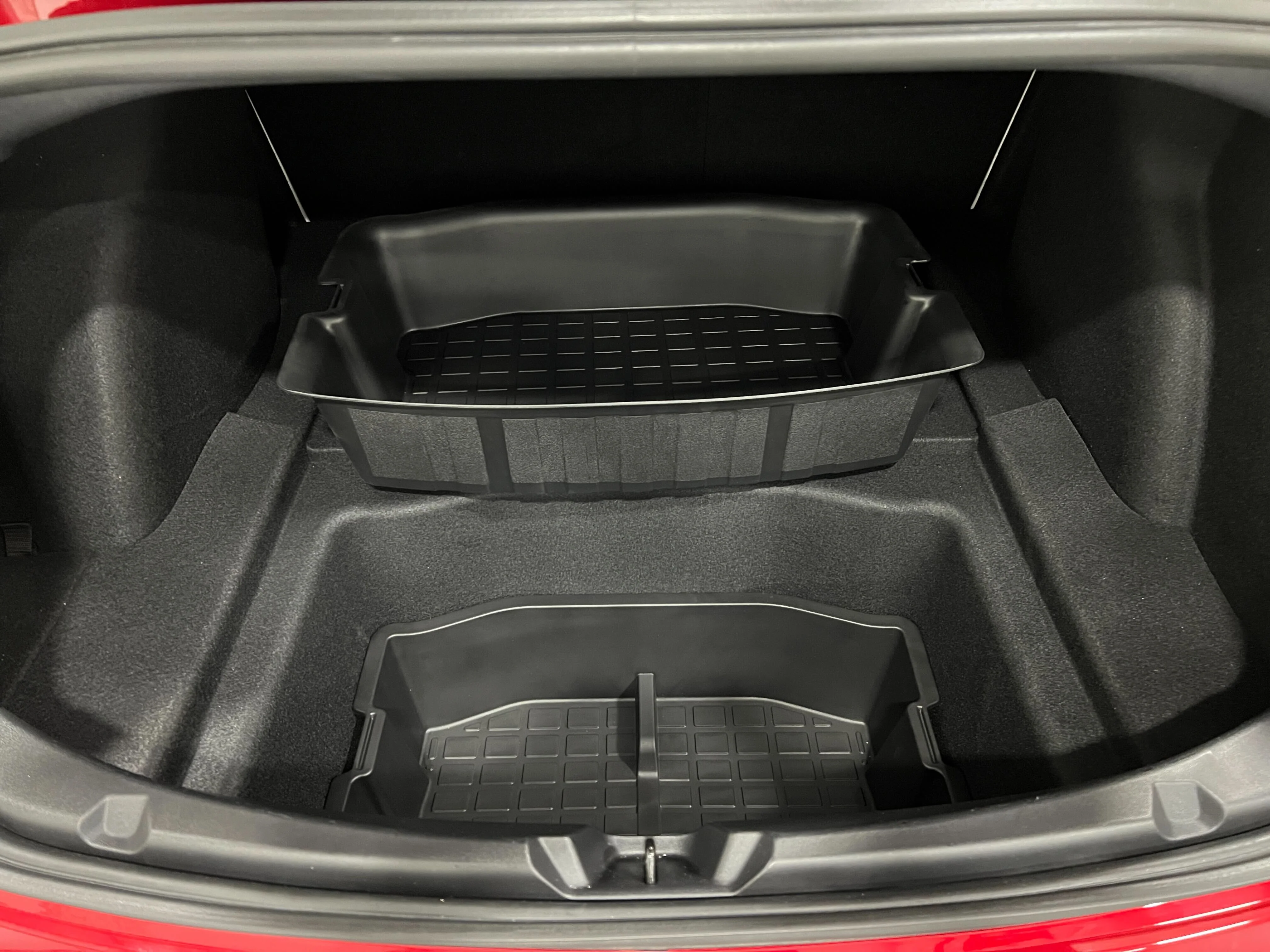 Tesla Model 3 Custom Fit Trunk Organizer (Upper + Lower Set) - Image 6