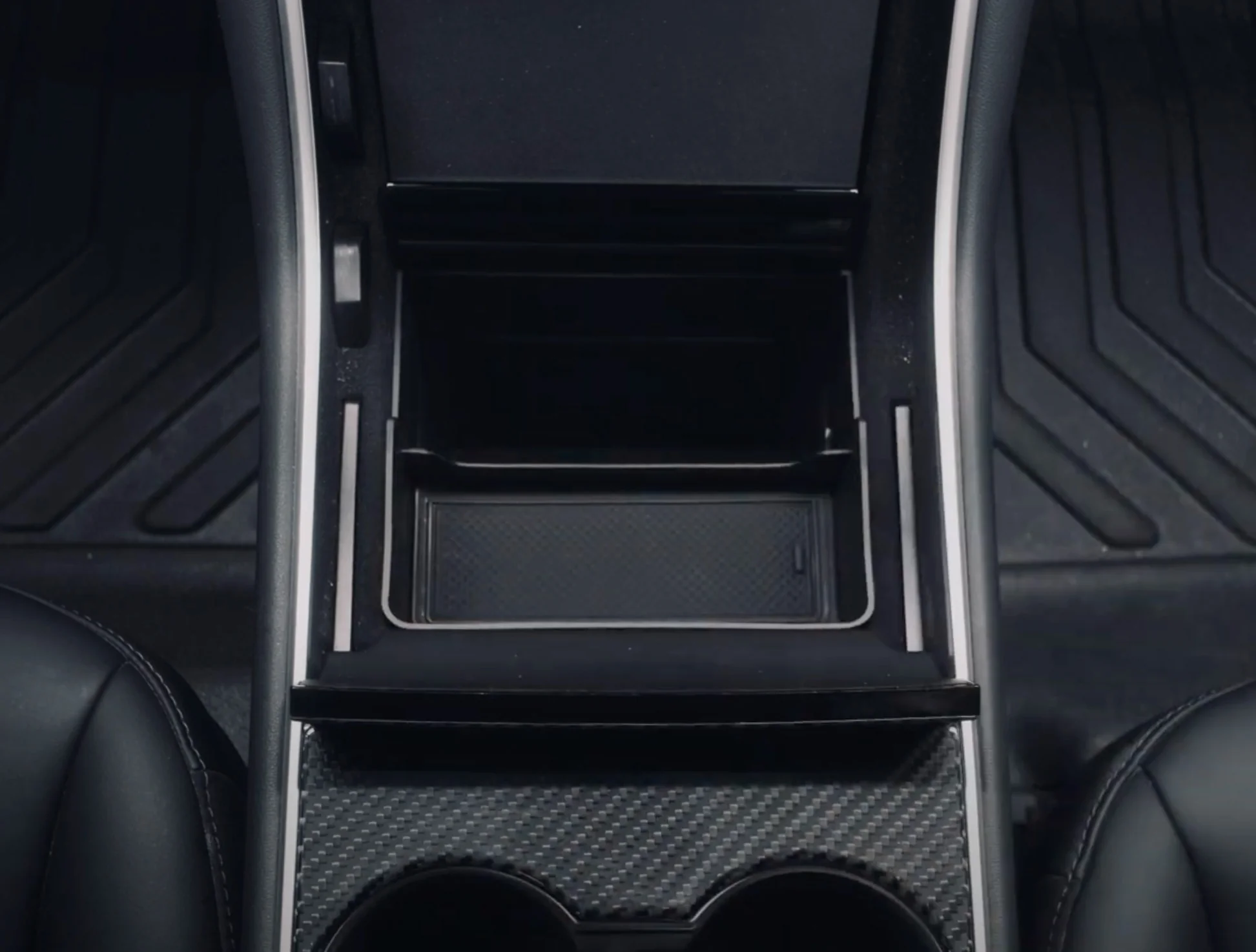 Tesla Model 3 & Y Center Console Trash and Storage Bin - Image 3