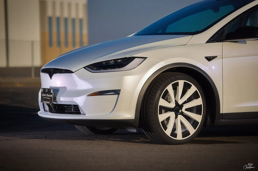 Tesla Model X Front License Plate Mount - "Quick Bandit" - Image 3