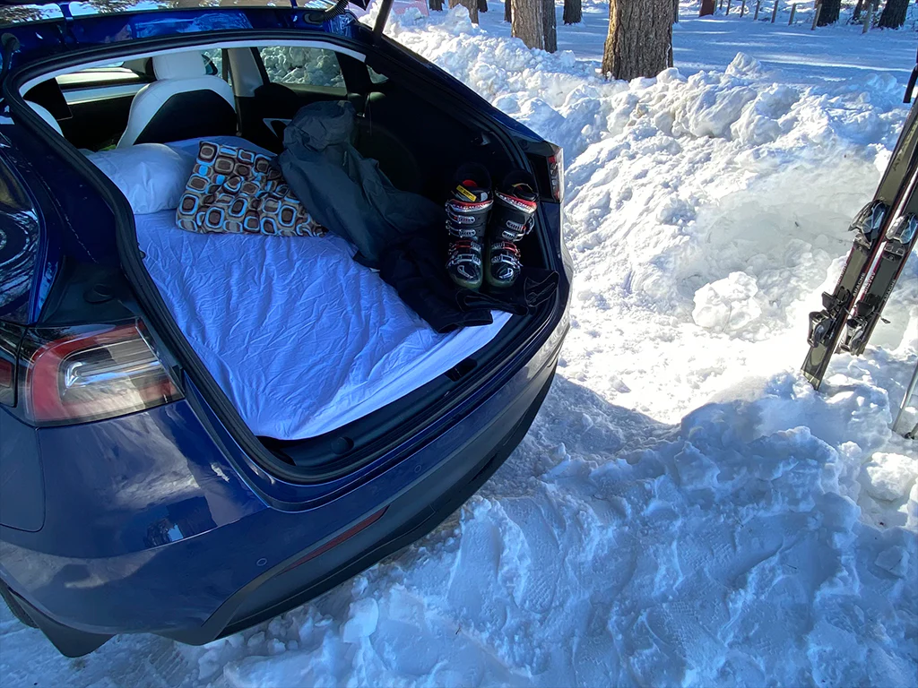 Tesla Camping Bed & Mattress for Model Y (Portable, Easy Stow) - Image 8