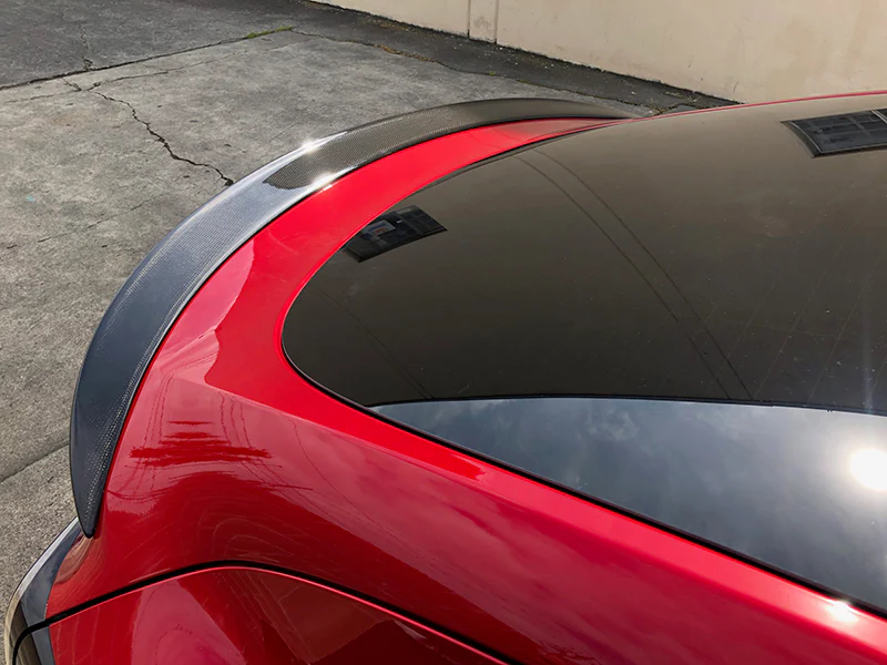 Tesla Model Y Carbon Fiber Performance Rear Spoiler - Image 12