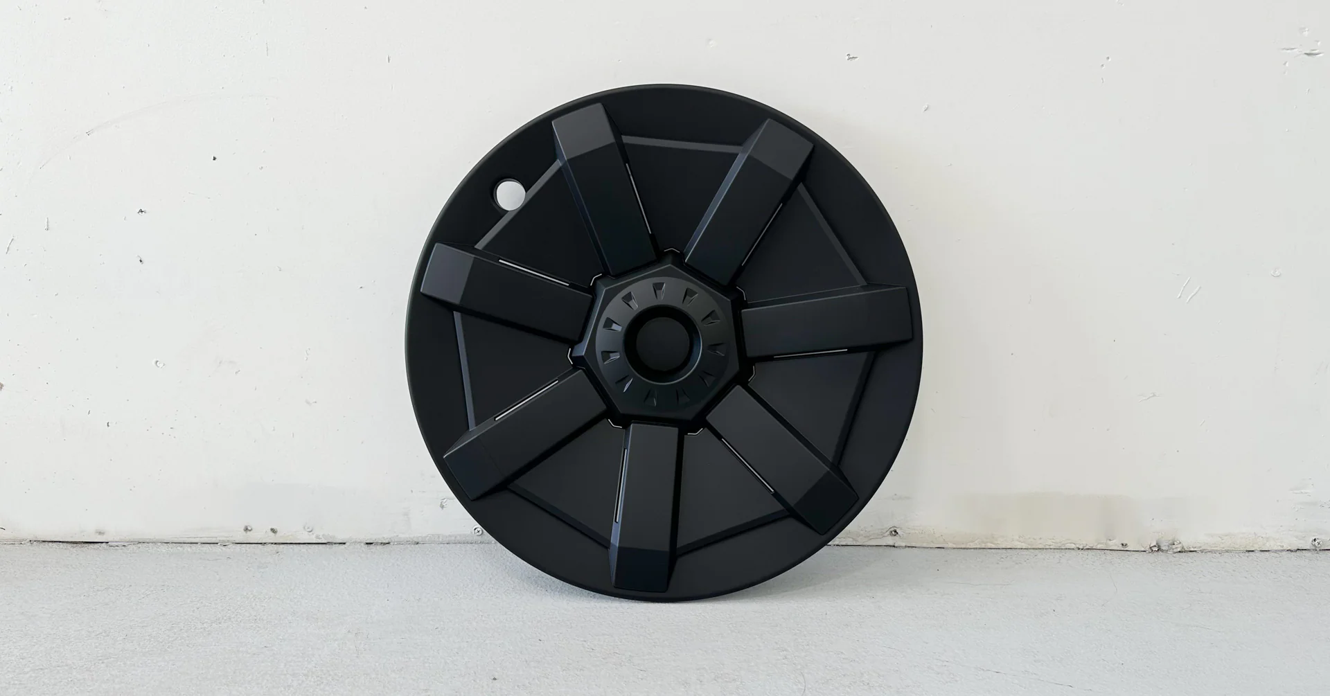 Tesla Cybertruck Wheel Cover Style for Model Y - Image 3