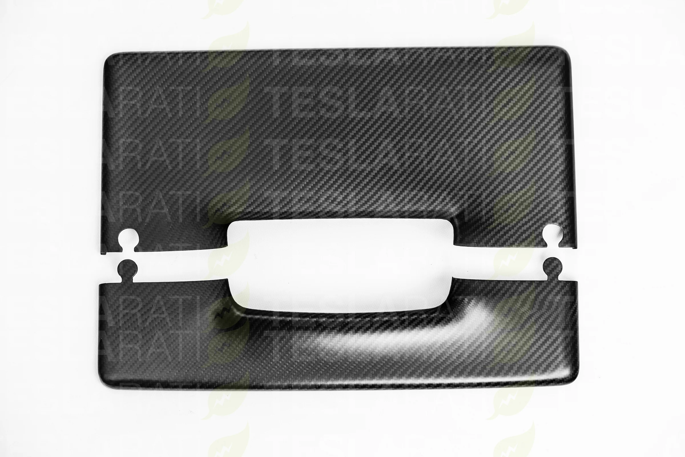 Tesla Model 3 Genuine Carbon Fiber Screen Back Cover (2pcs) - Image 3