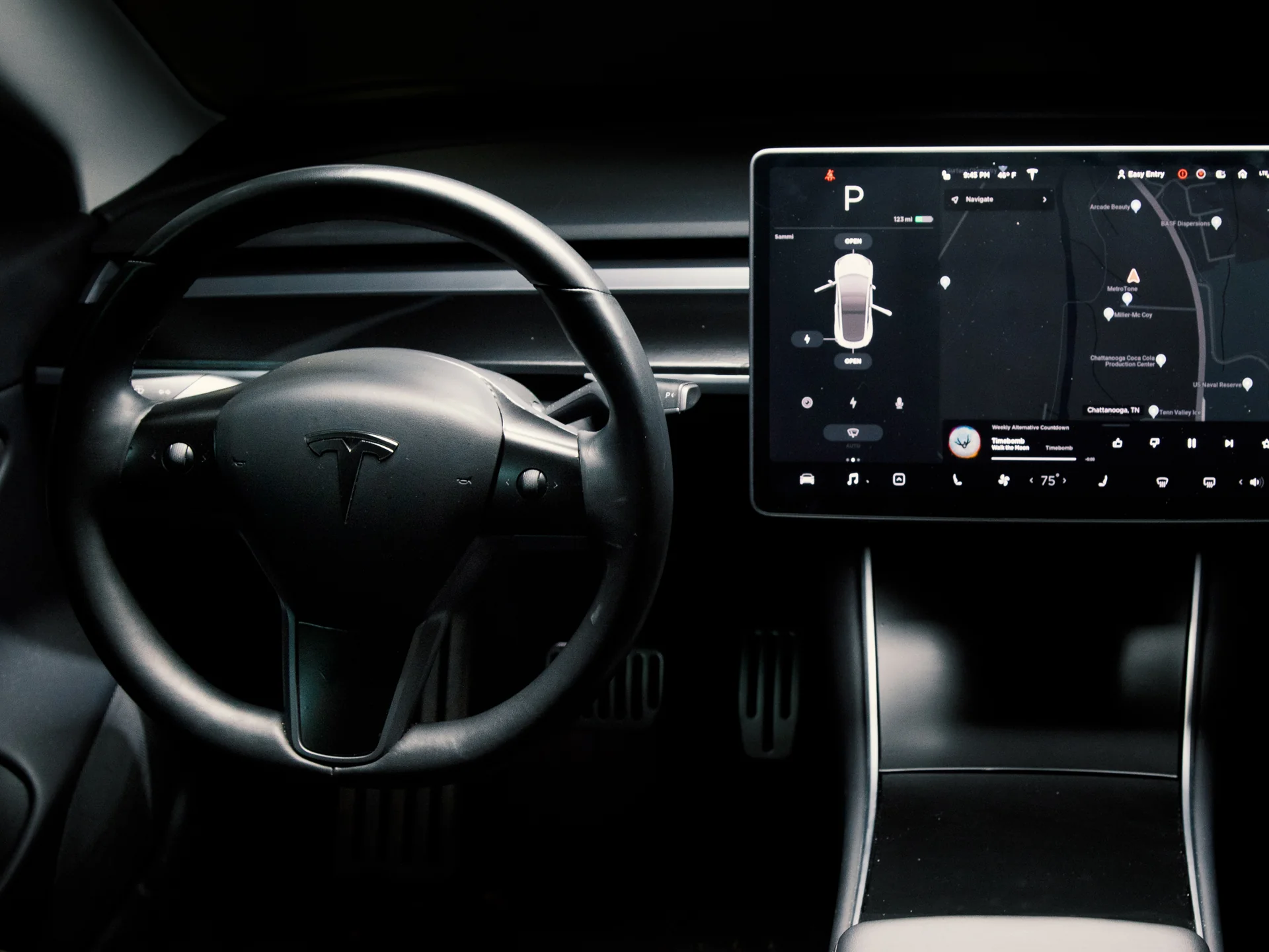 Tesla Model 3 & Y Interior Vinyl Wrap (Full Kit) - Image 7