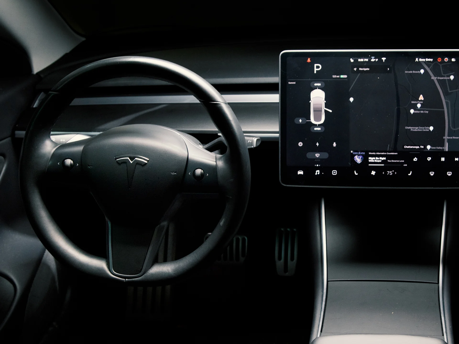 Tesla Model 3 & Y Interior Vinyl Wrap (Full Kit) - Image 8